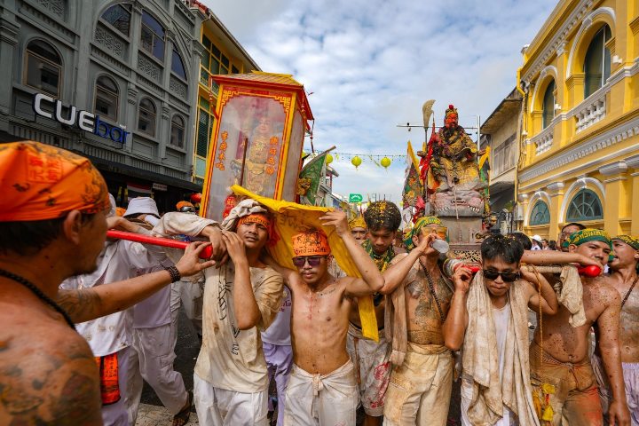 1. Festival Vegetariano de Phuket. Foto - เที่ยวภูเก็ต (Viajar a Phuket) (Facebook)