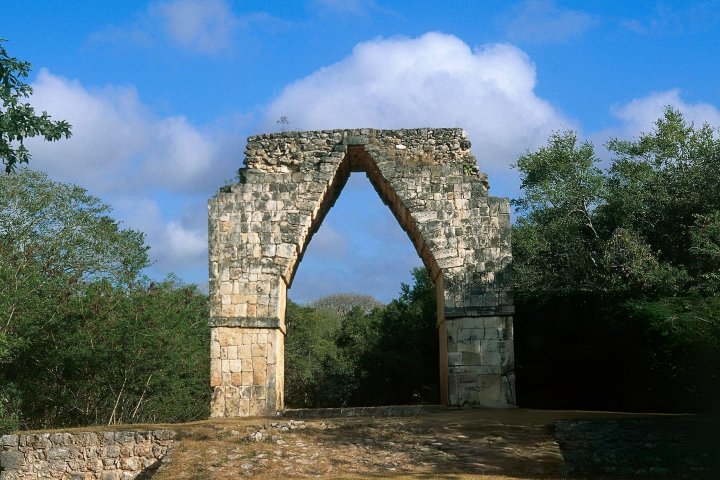 1. Zona arqueológica de Kabah. Foto - Getty Images