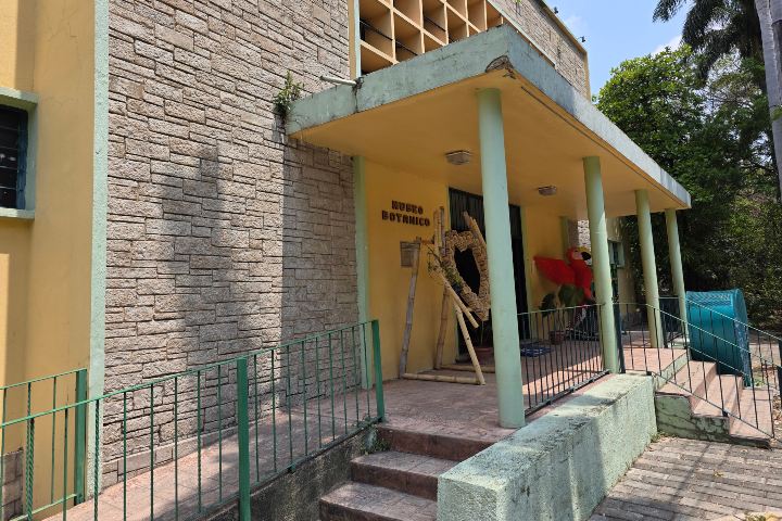 Entrada principal del Museo Botánico. Foto - Manuel Molina.