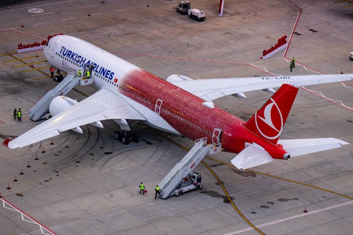 2. Avión TK Family. Foto - @revistaairline92 (Instagram)