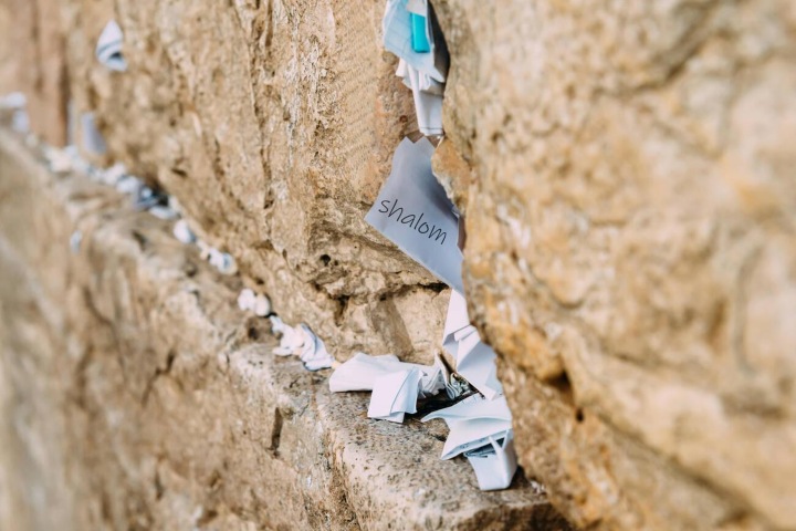 2. Notas en el Muro de las Lamentaciones. Foto - Alamy