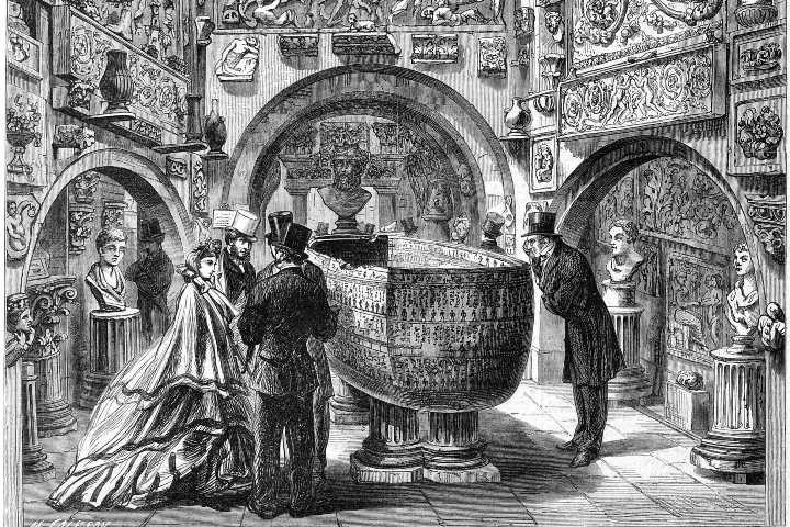 3. Grabado del sarcófago de Seti I en el Sir John Soane’s Museum. Foto - Wikimedia Commons