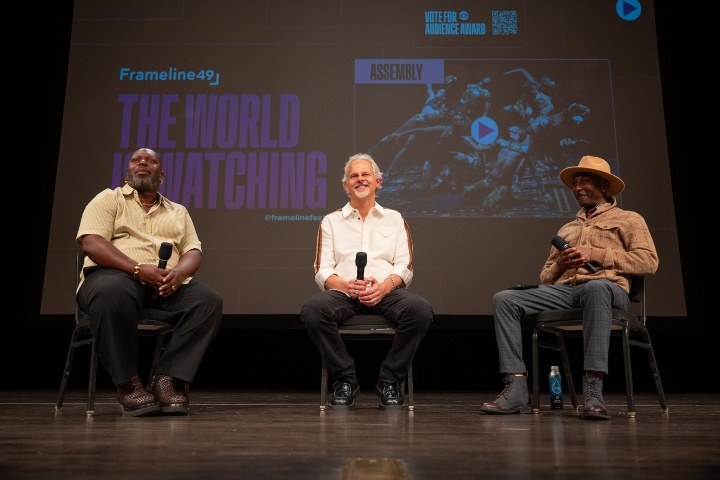 3. Asamblea con el director Rashaad Newsome y Johnny Symons. Foto - Frameline (Flickr)