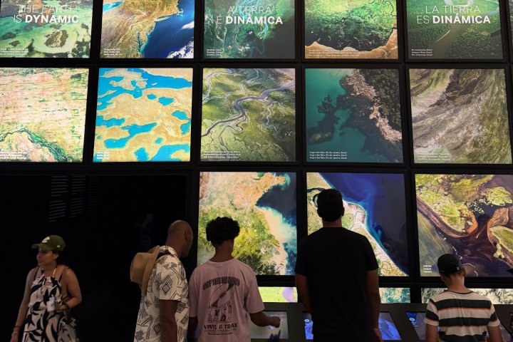 3. Sala de Tierra en el Museo del Mañana en Brasil. Foto - @katherine_shall (Instagram)