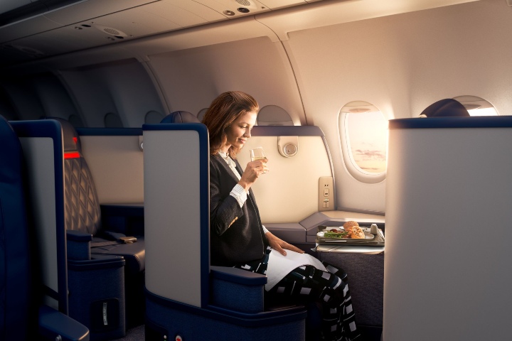 3. Asiento Delta One. Foto - Live and Let's Fly
