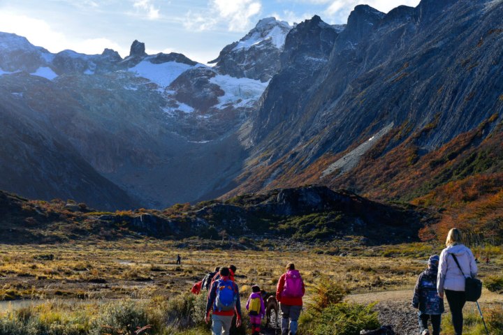 3. Trekking hacia Laguna Esmeralda. Foto - Turismo Ushuaia