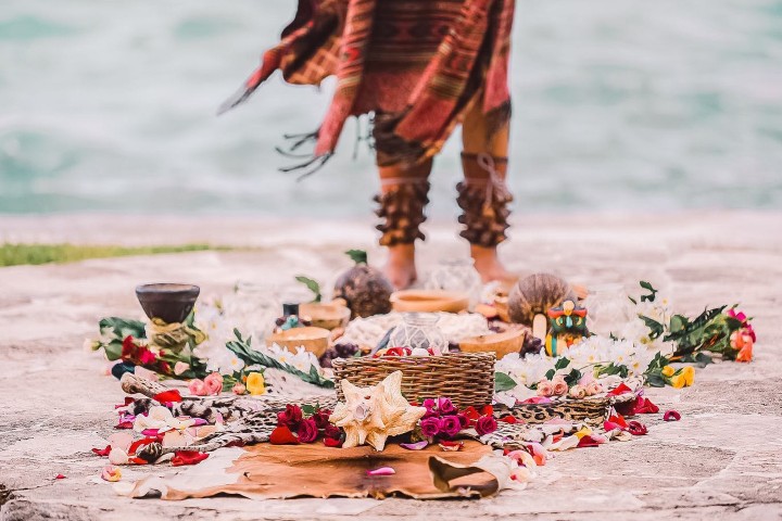 3. Altar para bodas mayas. Foto - @bridesotb (Instagram)
