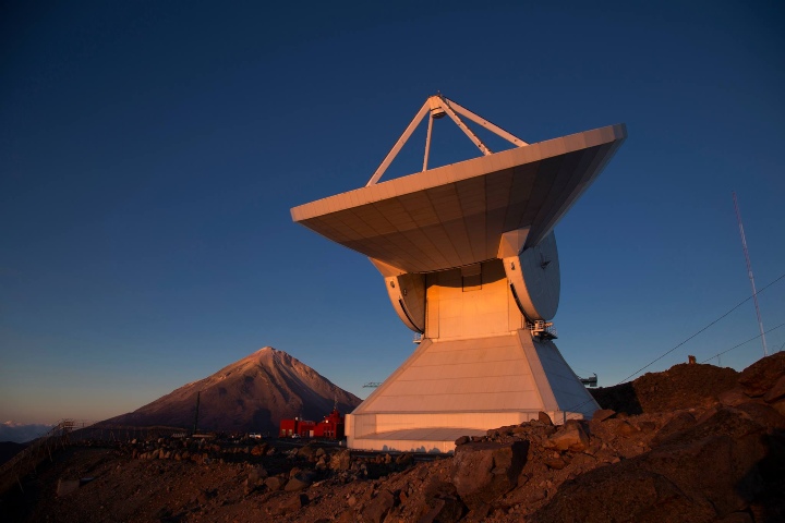 4. Telescopio Milimétrico Alfonso Serrano. Foto - INAOE (Facebook)