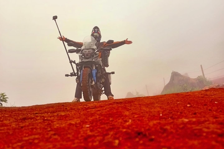 4. Recorrido en moto por las Dunas Rojas. Foto - @adventure_mtv14 (Instagram)