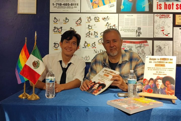 4. Presentación de libro en el Museo de la Memoria LGBTTTIQ+. Foto - @adan_andrade__ (Instagram)