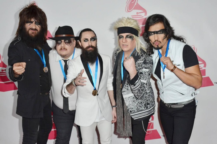 4. Moderatto en la gala de la Academia Latina de la Grabación 2015. Foto - Alamy