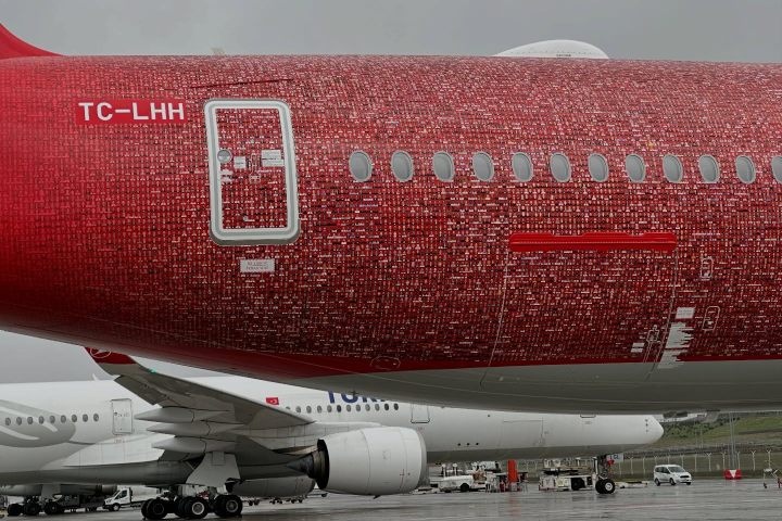 5. Estampado de avión del avión 50 de Turkish. Foto - @tr_spotter (Instagram)