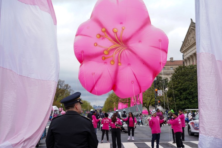 5. National Cherry Blossom Festival Parade. Foto - 3d U.S. Infantry Regiment (The Old Guard) (Facebook)
