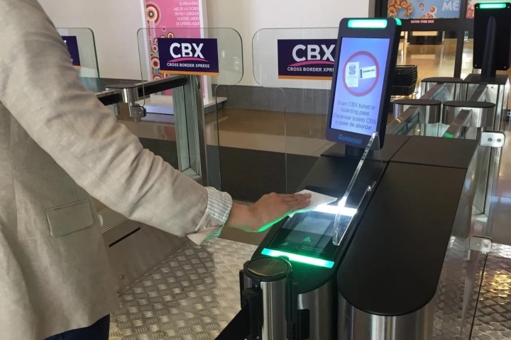 5. Escaneo de ticket hacia CBX. Foto - The Points Guy