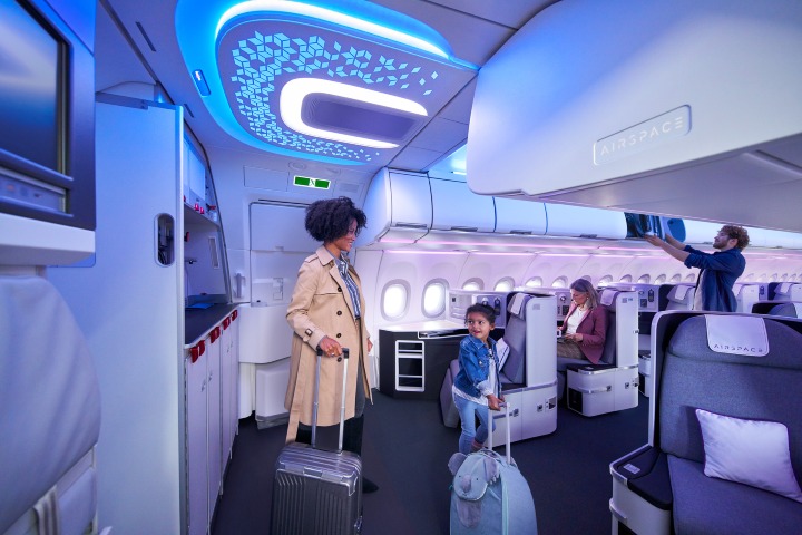 6. Cabina Airspace de Airbus. Foto - Airbus Aircraft