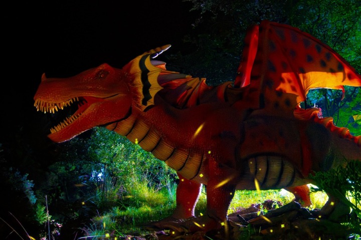 6. Dragón de Ilumidino. Foto - @volcanicpark (Instagram)