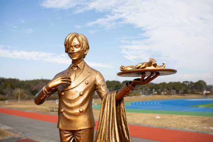 6. Estatua de Sanji de la Ruta de los Mujiwaras. Foto - Embajada del Japón en Guatemala (Facebook)