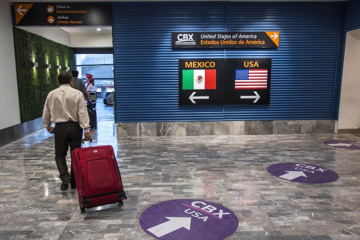 6. Viajeros hacia Cross Border Xpress. Foto - Biometric Update