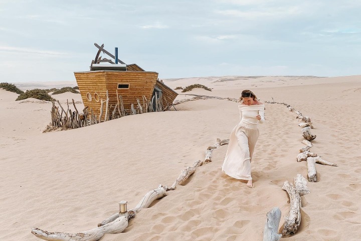 7. Huésped en Shipwreck Lodge. Foto - @rebecca_boath (Instagram)