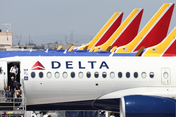 7. Flota de Delta Air Lines. Foto - Getty Images