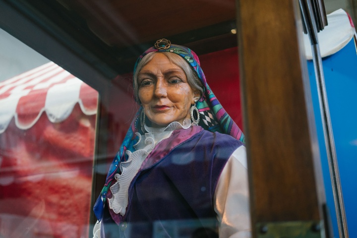7. Máquina de abuela de la fortuna. Foto - museemecanique