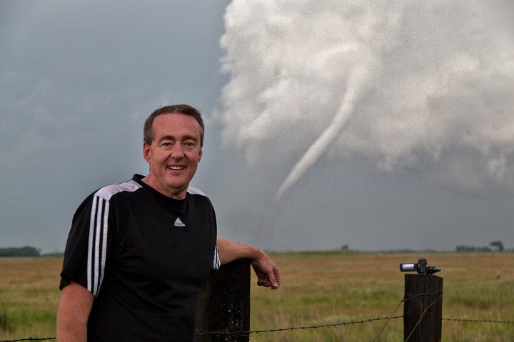 7. Roger Hill, fotógrafo y cazador de tornados. Foto - Roger Hill Photography (Facebook)