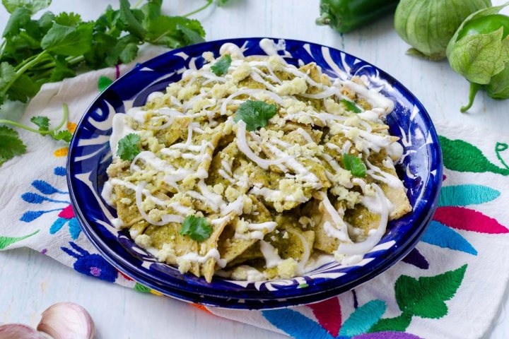 8. Chilaquiles verdes. Foto - Mi Mero Mole