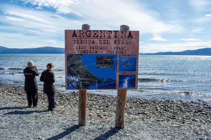 9. Lago Fagnano. Foto - Turismo en Ushuaia