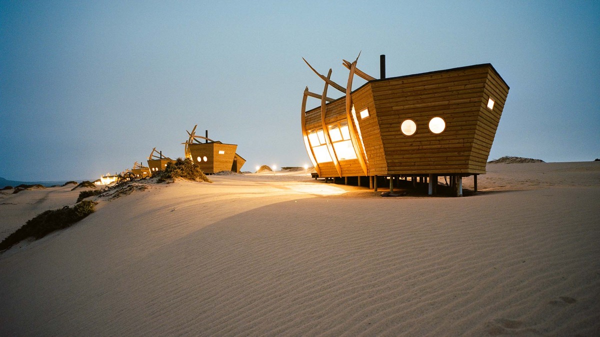 SHIPWRECK LODGE, HOSPEDAJE EN LA COSTA DE LAS CALAVERAS
