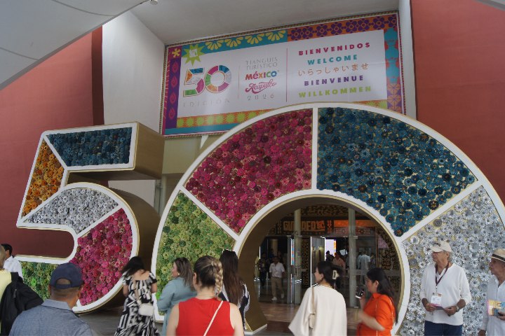 1. Entrada Tianguis Turístico México 2026. Foto - Gus Espinosa