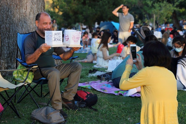 2. Zona de descanso durante Festival de las Linternas de Agua. Foto - Getty Images
