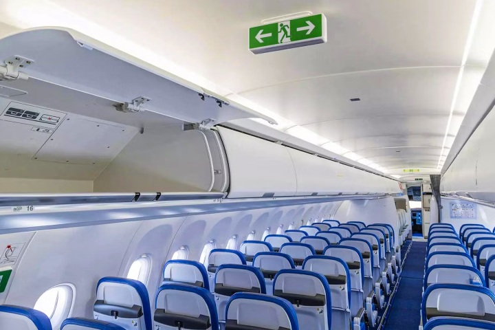 2. Cabina de Airbus A321neo. Foto - Simple Flying