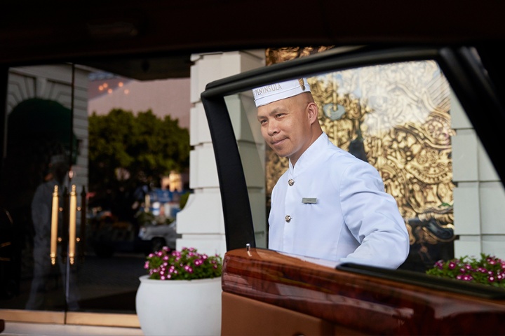 2. Llegada a Peninsula Hotels. Foto - The Peninsula Hotels