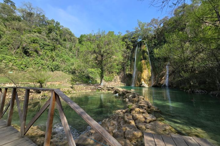 Cascada el Mexo. Foto -Rehiletes