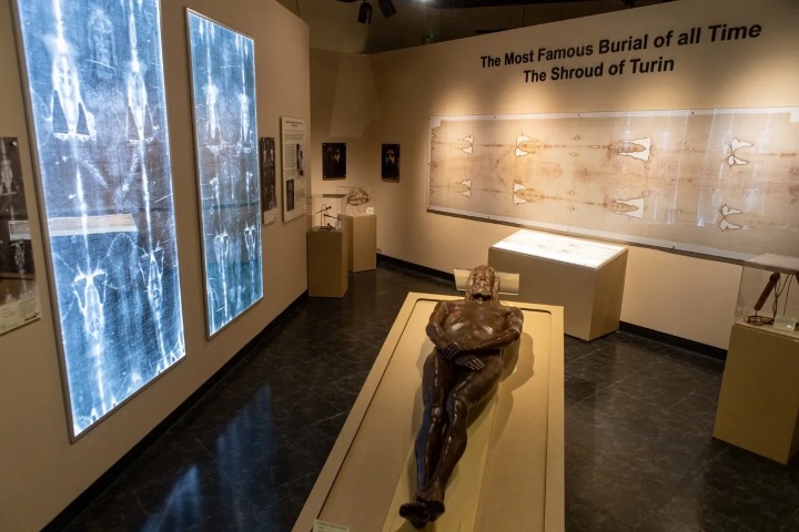 3. Sala “El entierro más famoso de todos los tiempos: La Sábana Santa de Turín”. Foto - Aleteia