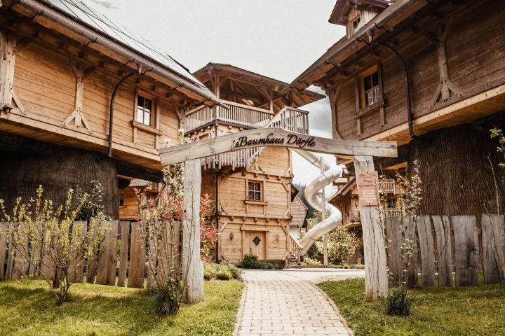 4. Entrada de Baumhaus Dörfle. Foto - Ferienparadies Schwarzwälder Hof