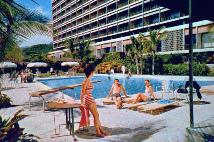 4. Acapulco en los años 50. Foto - Acapulco en el tiempo (Facebook)
