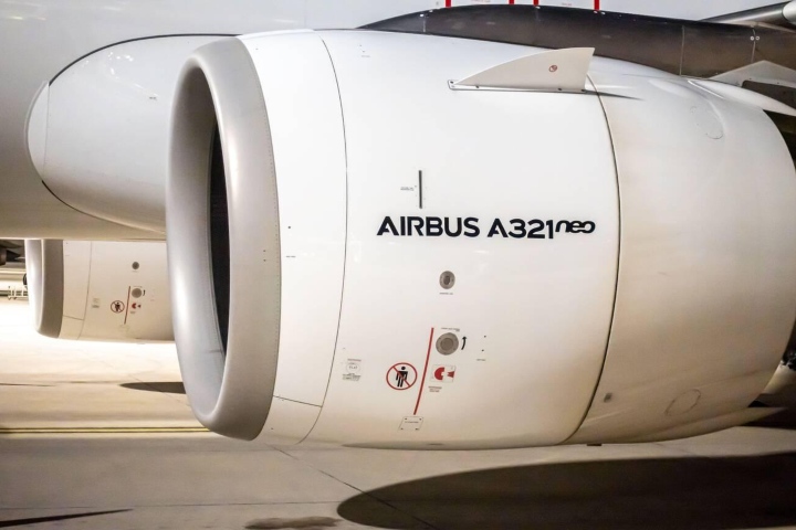 4. Motor de Airbus A321neo. Foto - Alamy