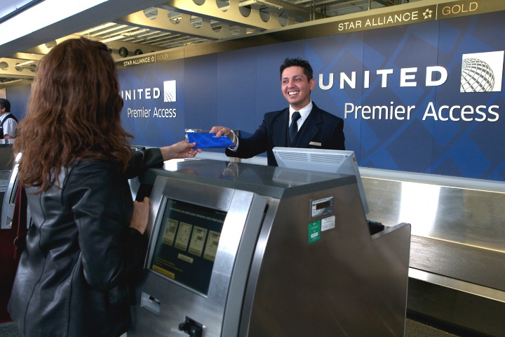 4. Mostrador de United Airlines. Foto - FlyerTalk