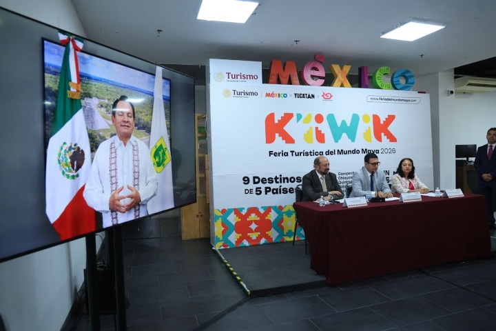 4. Anuncio del K’íiwik: Feria Turística del Mundo Maya 2026. Foto - Archivo K’íiwik