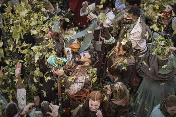 4. Participantes en La Batalla de las Lechugas. Foto - Juan José Maestre