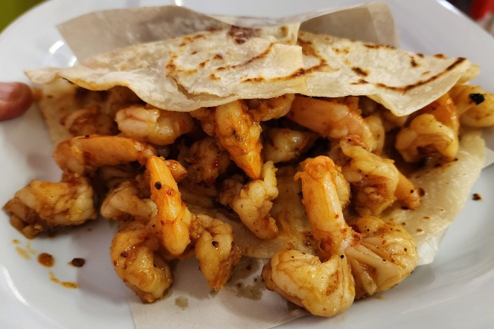 5. Tacos de camarón en Mariscos el Mazateño. Foto - El tio yorch (Facebook)