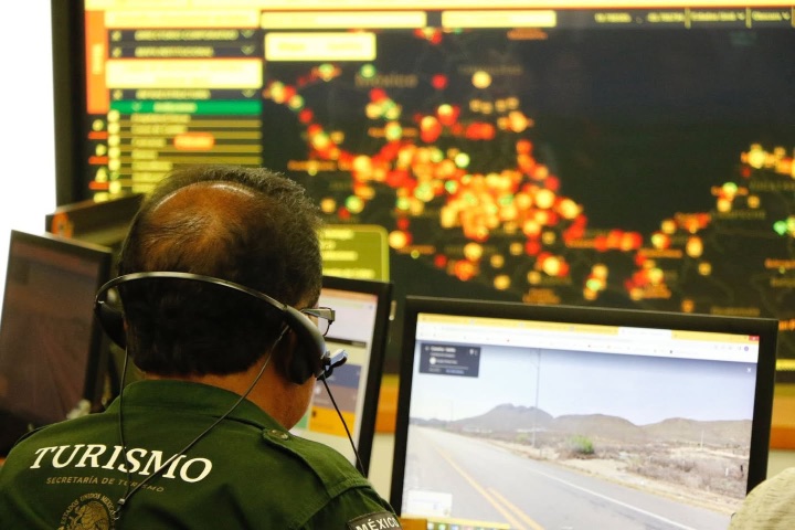 5. Servicio de geolocalización de los Ángeles Verdes. Foto - Secretaría de Turismo de México (Facebook)
