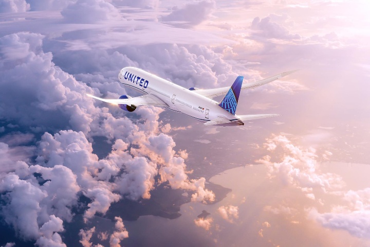 5. Avión de United Airlines. Foto - Aviation Business Middle East