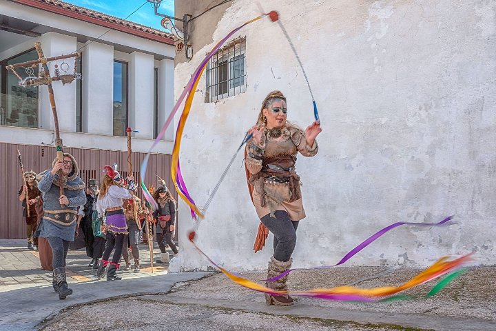 5. Show en las Fiestas del Medievo de Villena. Foto - Alacant Extra