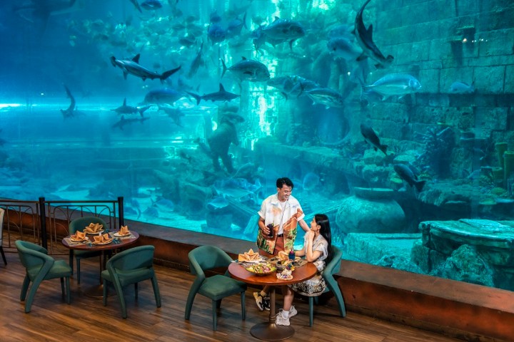 7. Restaurante Deep-sea. Foto - VinWonders