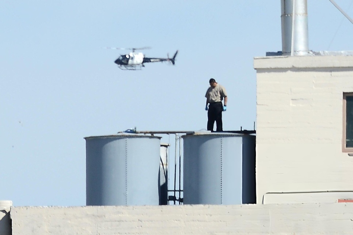 9. Depósitos de agua del Hotel Cecil tras encontrar a Elisa Lam. Foto - Getty Images