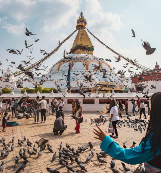 ESTUPA DE BOUDHANATH EN NEPAL