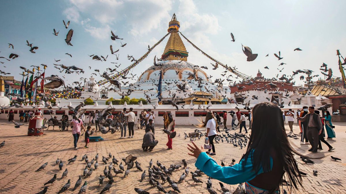 ESTUPA DE BOUDHANATH EN NEPAL