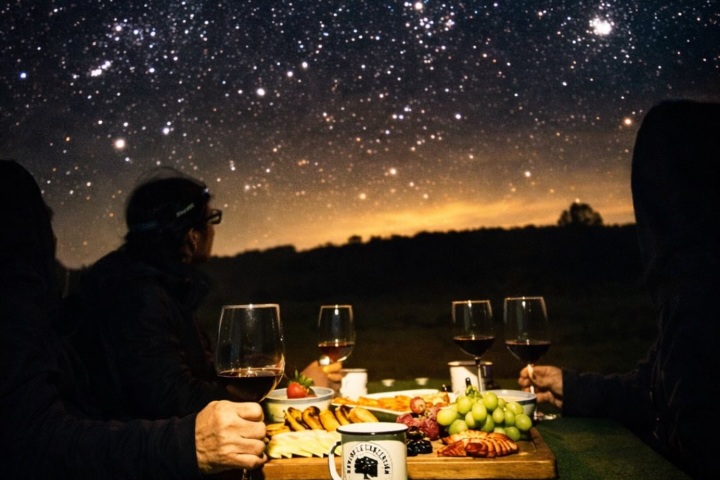 EXTRA. Avistamiento de estrellas en Rancho la Concepción. Foto - Rancho la Concepción (Facebook)